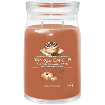 Detail produktu Pumpkin Cinnamon Swirl Candle ( dýňovo-skořicový šnek ) - Vonná svíčka Pumpkin Cinnamon