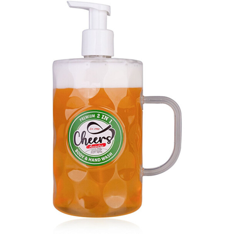 Detail produktu Men Cheers 2 in 1 Body & Hand Wash - Tekuté mýdlo na tělo a ruce Men Cheers