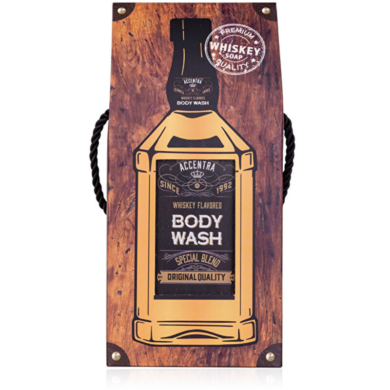Detail produktu Men Whiskey Flavored Body Wash - Sprchový gel v dárkové krabičce Men Whiskey