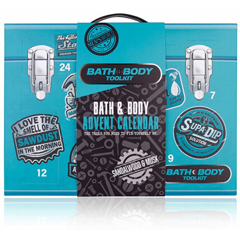 Detail produktu Men Bath and Body Toolkit - Adventní kalendář pro muže Men Bath