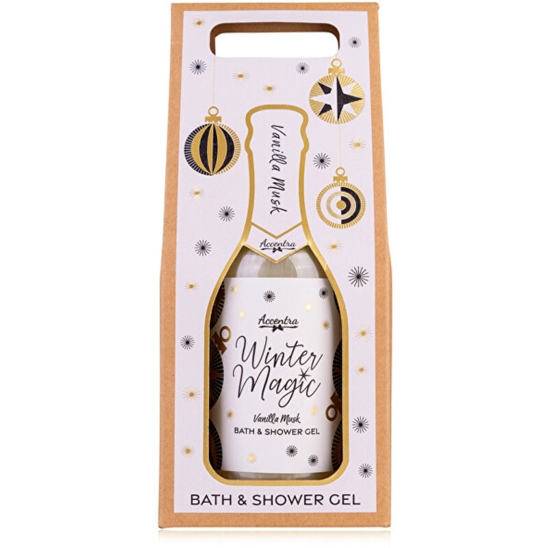 Detail produktu Winter Magic Vanilla Musk Bath & Shower Gel - Sprchový a koupelový gel v dárkové krabičce Winter Magic