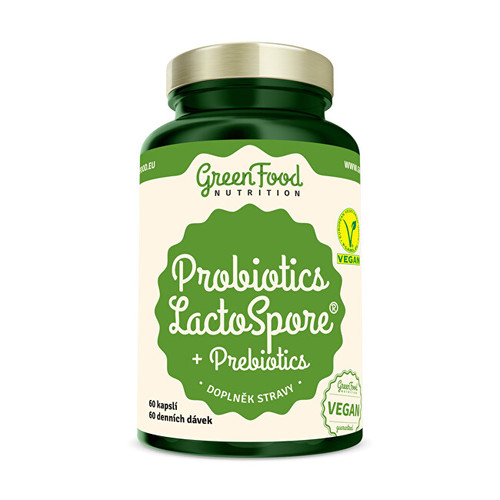 Detail produktu Probiotika LactoSpore® + Prebiotics 60 kapslí Probiotika LactoSpore®