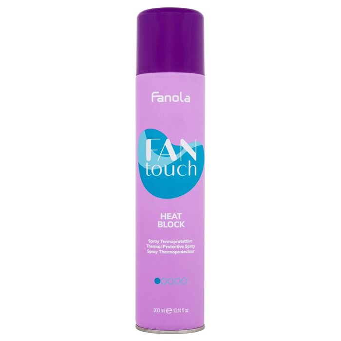 Detail produktu Fan Touch Heat Block Spray - Sprej pro tepelnou ochranu vlasů Fan Touch