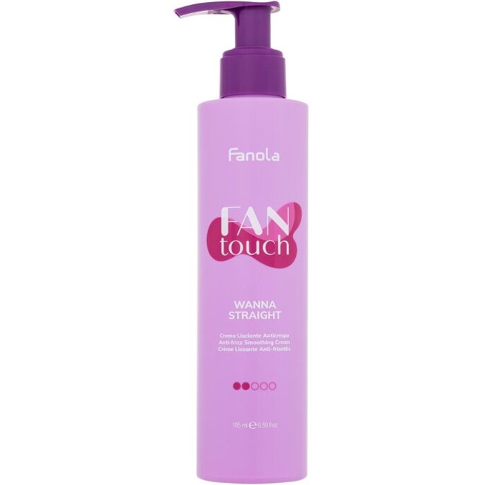 Detail produktu Fan Touch Wanna Straight Cream - Uhlazující krém na vlasy Fan Touch