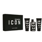 Detail produktu Icon Pour Homme Dárková sada EDP 100 ml, sprchový gel 100 ml a balzám po holení 100 ml Icon Pour