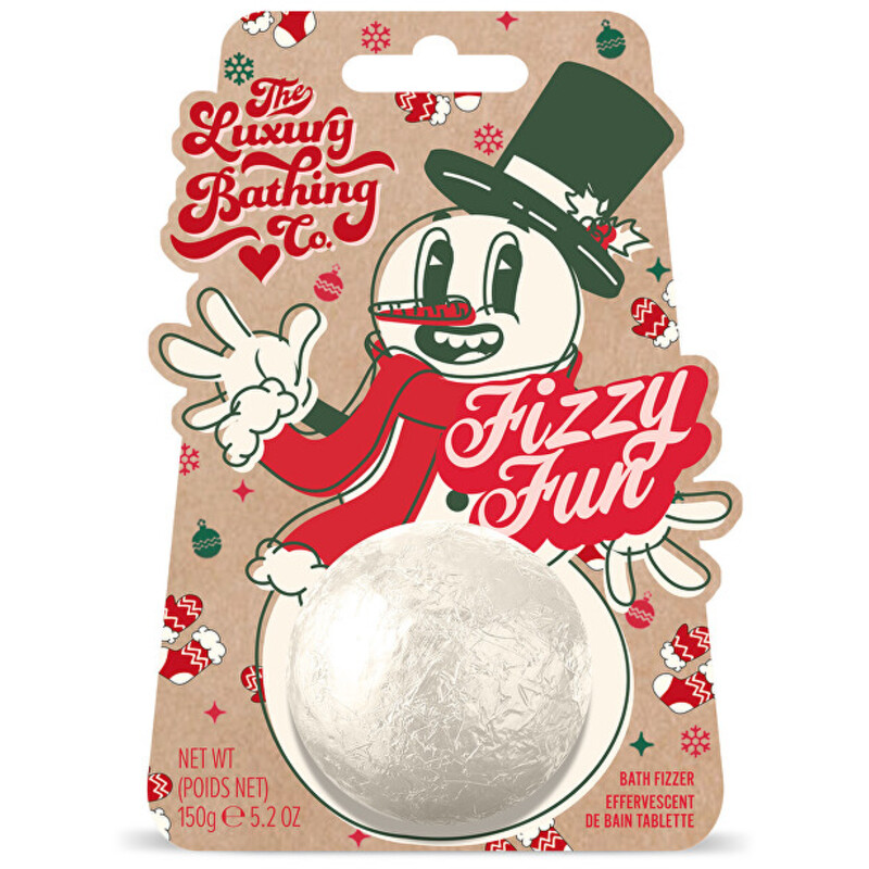 Detail produktu Šumivá koule do koupele ( Vánoční cukrovinky, Kakao & Vanilka ) Šumivá koule