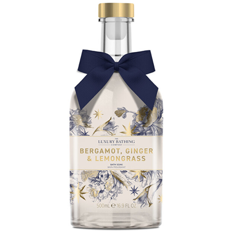 Detail produktu Pěna do koupele v lahvi ( Bergamot, Zázvor & Lemongrass ) Pěna do