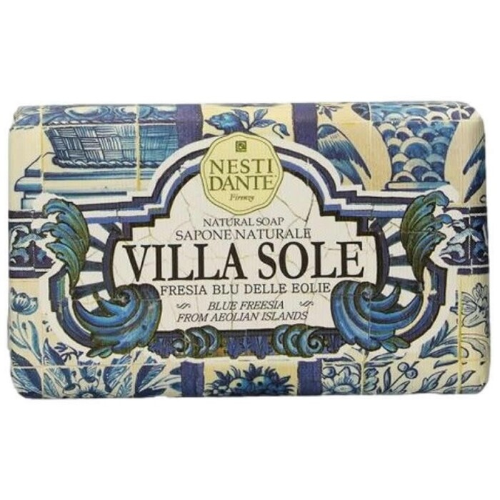 Detail produktu Villa Sole Natural Soap Fresia Blu delle Eolie - Tuhé mýdlo Villa Sole