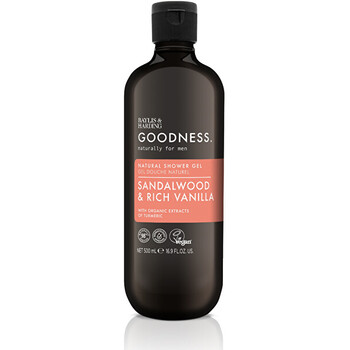 Detail produktu Goodness Mens Shower Gel ( Santalové dřevo & Vanilka ) - Pánský sprchový gel Goodness Mens