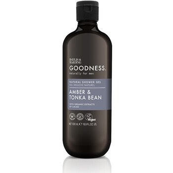 Detail produktu Goodness Mens Shower Gel ( Ambra & Tonka Fazole ) - Pánský sprchový gel Goodness Mens