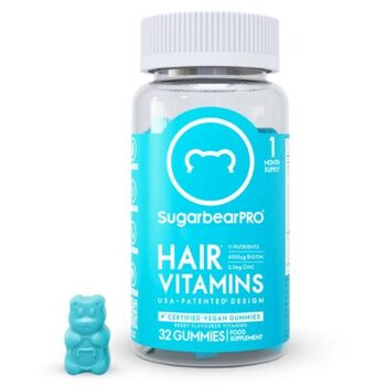 Detail produktu SugarbearPRO Hair Vitamins ( 32 ks ) - Gumoví medvídci pro zpevnění pokožky a krásné vlasy SugarbearPRO Hair